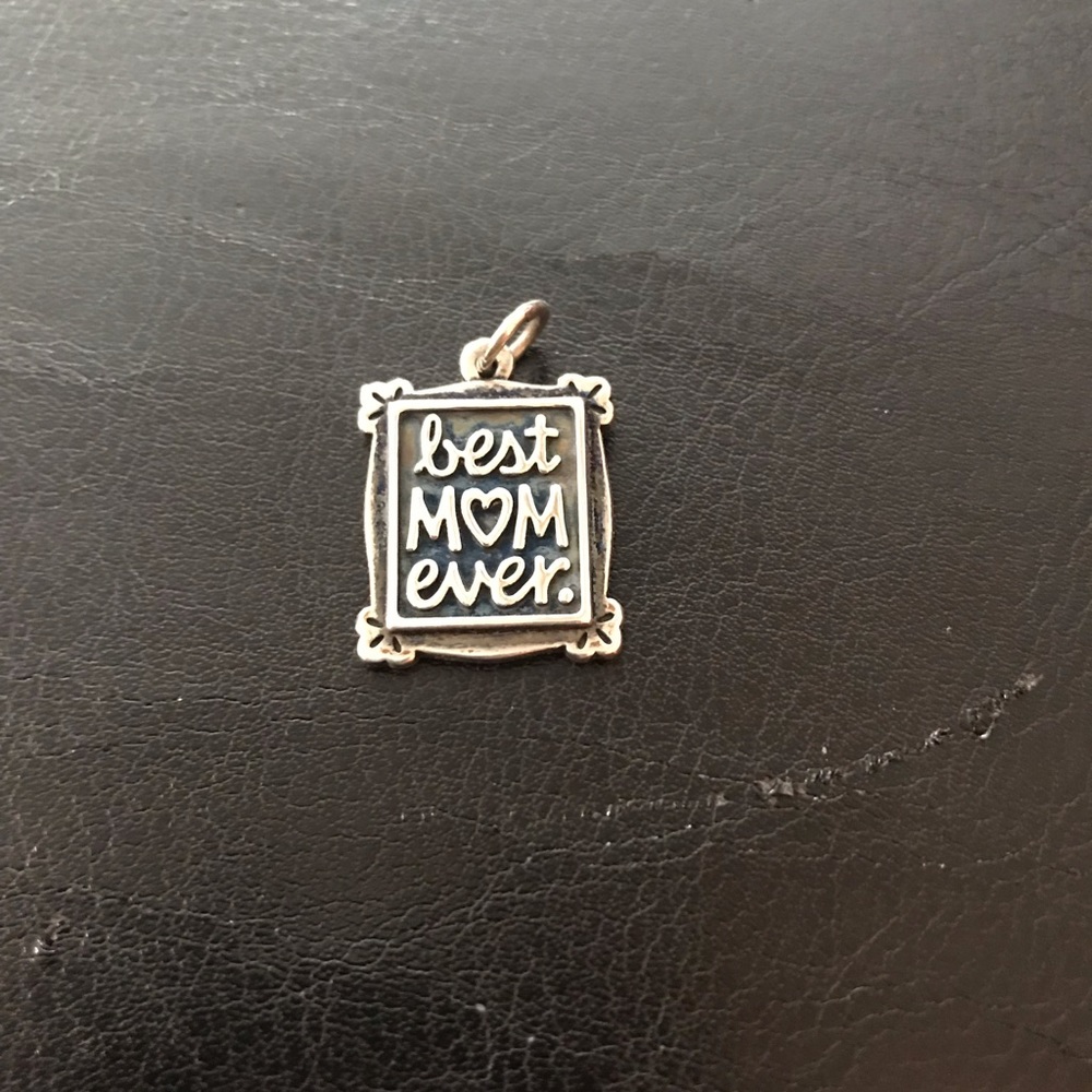 James Avery sterling silver best mom ever charm